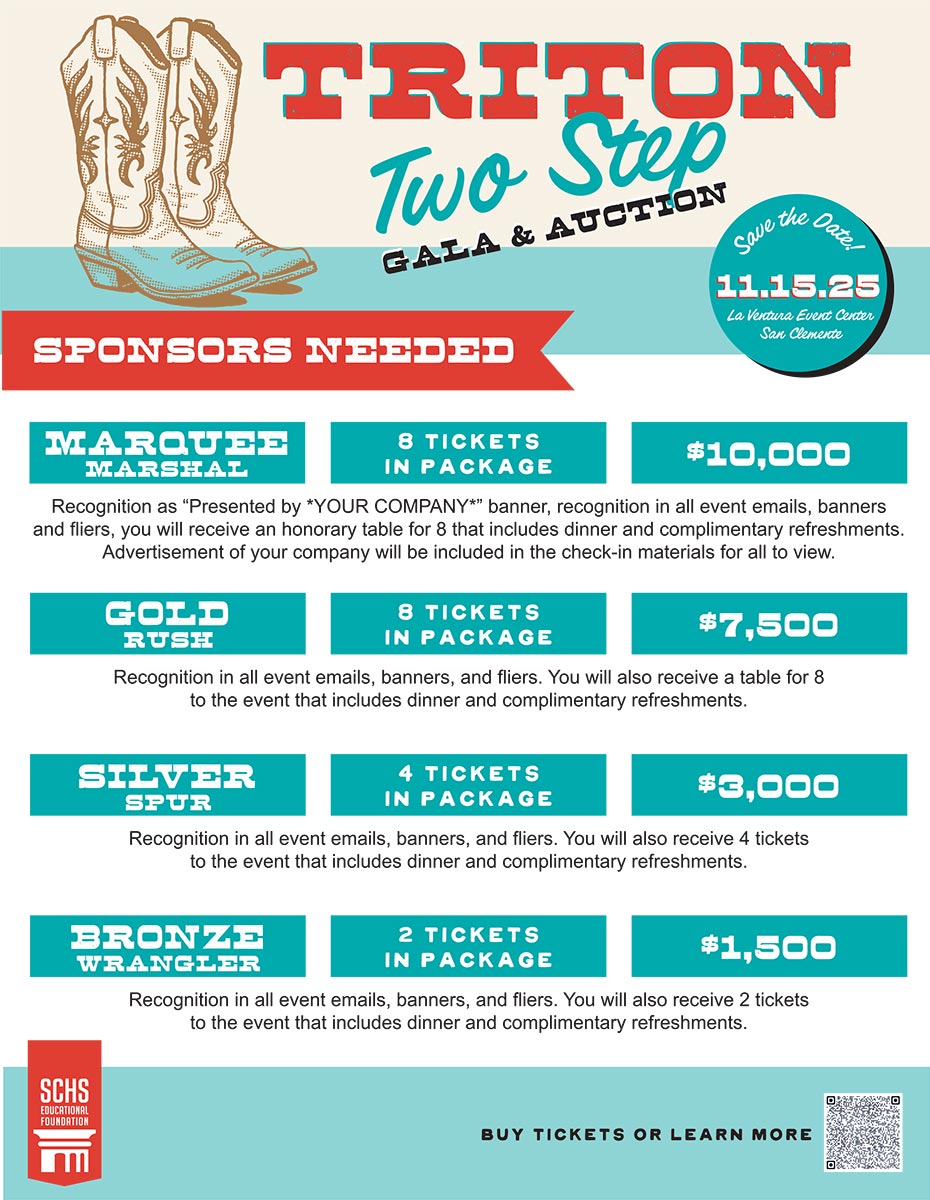 11Sponsorship graphic for Triton Night 2025