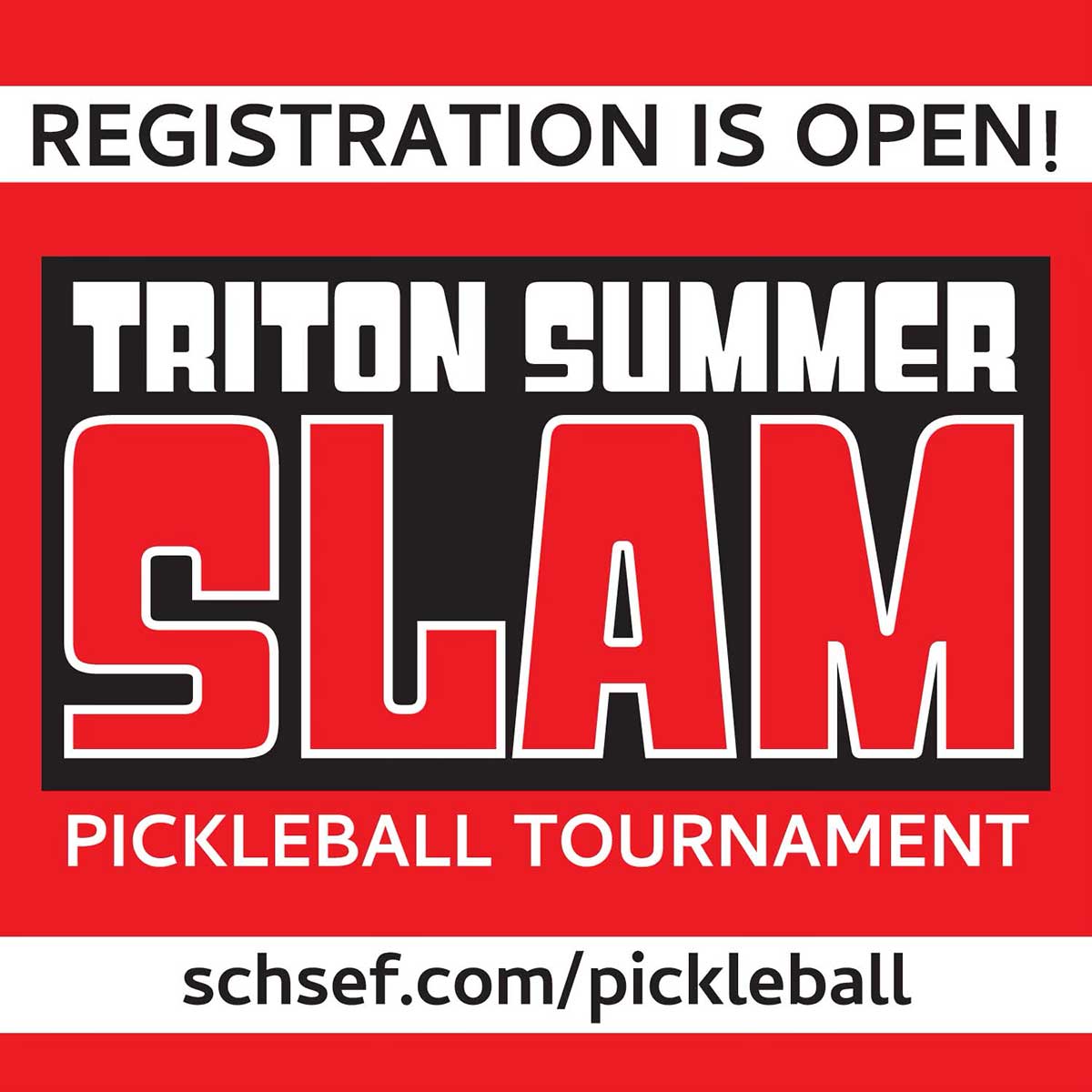 11Flyer for 2026 Triton Summer Slam Pickleball Tournament